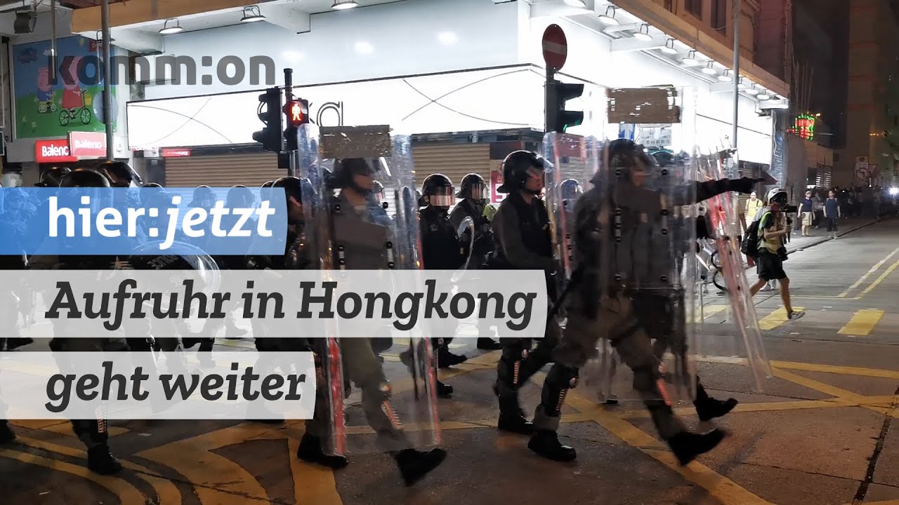 Aufruhr in Hongkong geht weiter