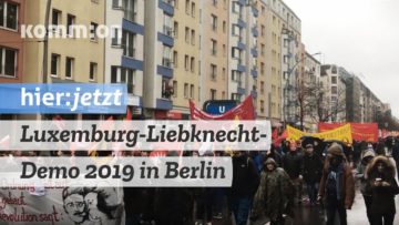 Luxemburg-Liebknecht-Demo 2019 in Berlin. Die Adler der Revolution zwischen Tradition und Nostalgie