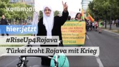 #RiseUp4Rojava I Türkei droht Rojava mit Krieg (Nujivan Günay, Ezidischer Frauenrat)