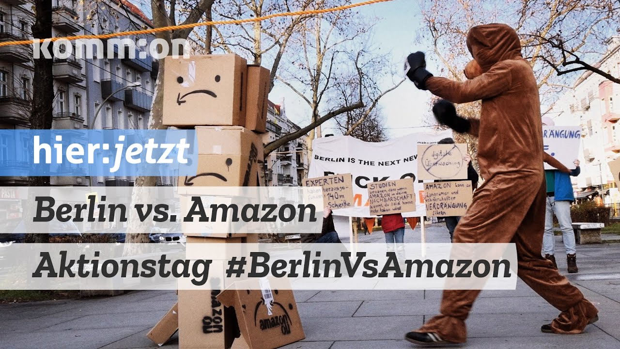 #BerlinVsAmazon Aktionstag 21.12.2019