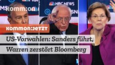KOMMON:JETZT US-Vorwahlen: Sanders führt, Warren zerstört Bloomberg