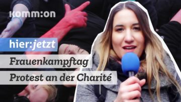 Frauenkampftag – Protest an der Charité